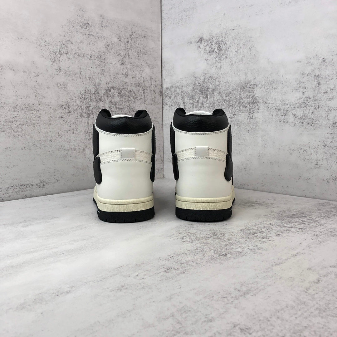 Amiri Skel Top High "White-Black"