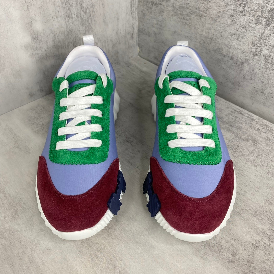 Hermes Bouncing Sneakers "Blue-Red-Green"