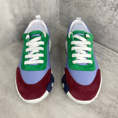 Hermes Bouncing Sneakers "Blue-Red-Green"