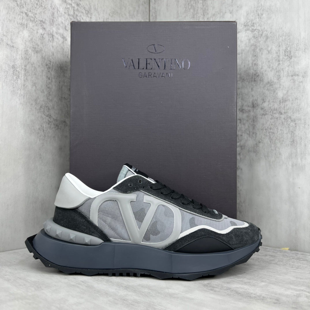 Valentino Garavani Netrunner "Black-Grey Camo"