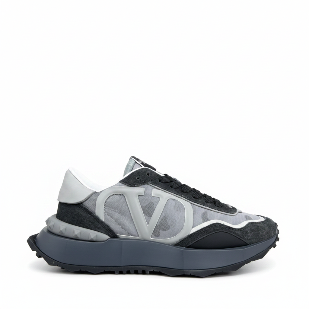 Valentino Garavani Netrunner "Black-Grey Camo"