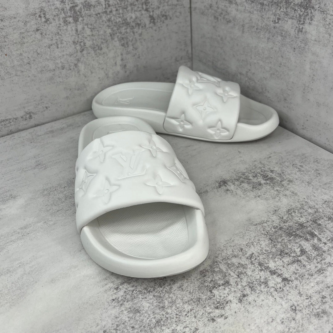 Louis Vuitton Slides "White"