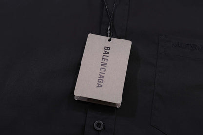 Balenciaga Short Shirt "Black-Red"