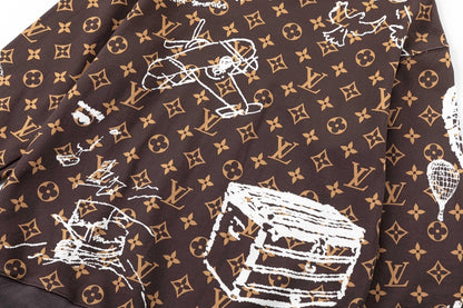 Louis Vuitton Monogram Sweatshirt "Brown"