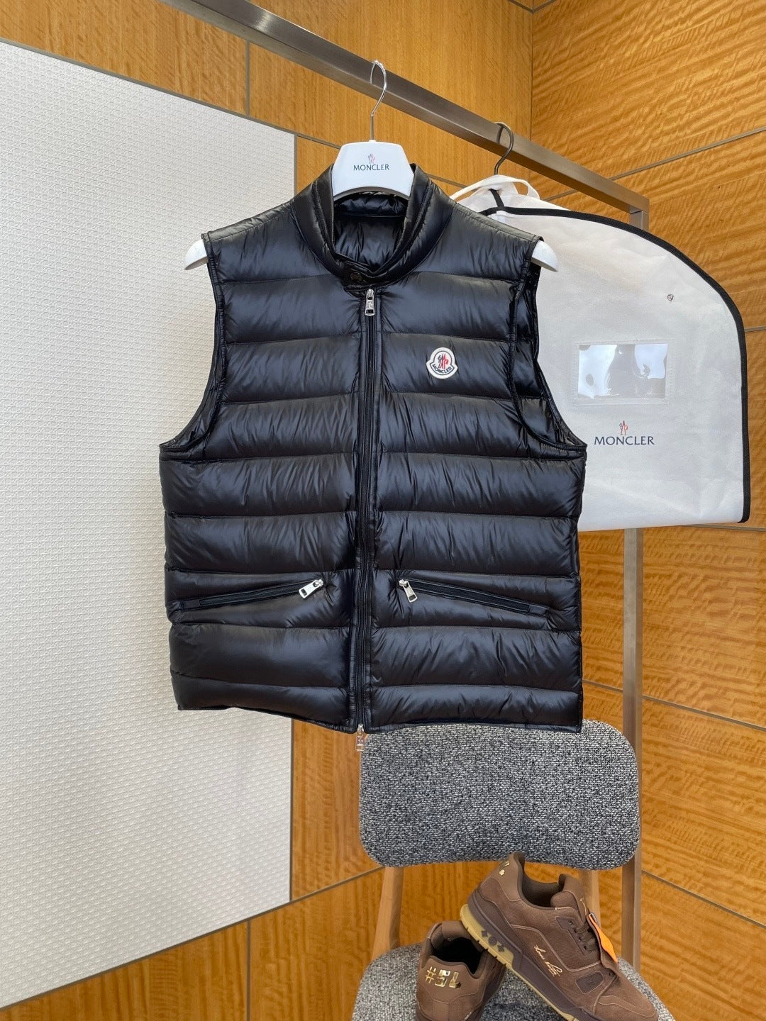 Moncler Gui Down Vest "Black"