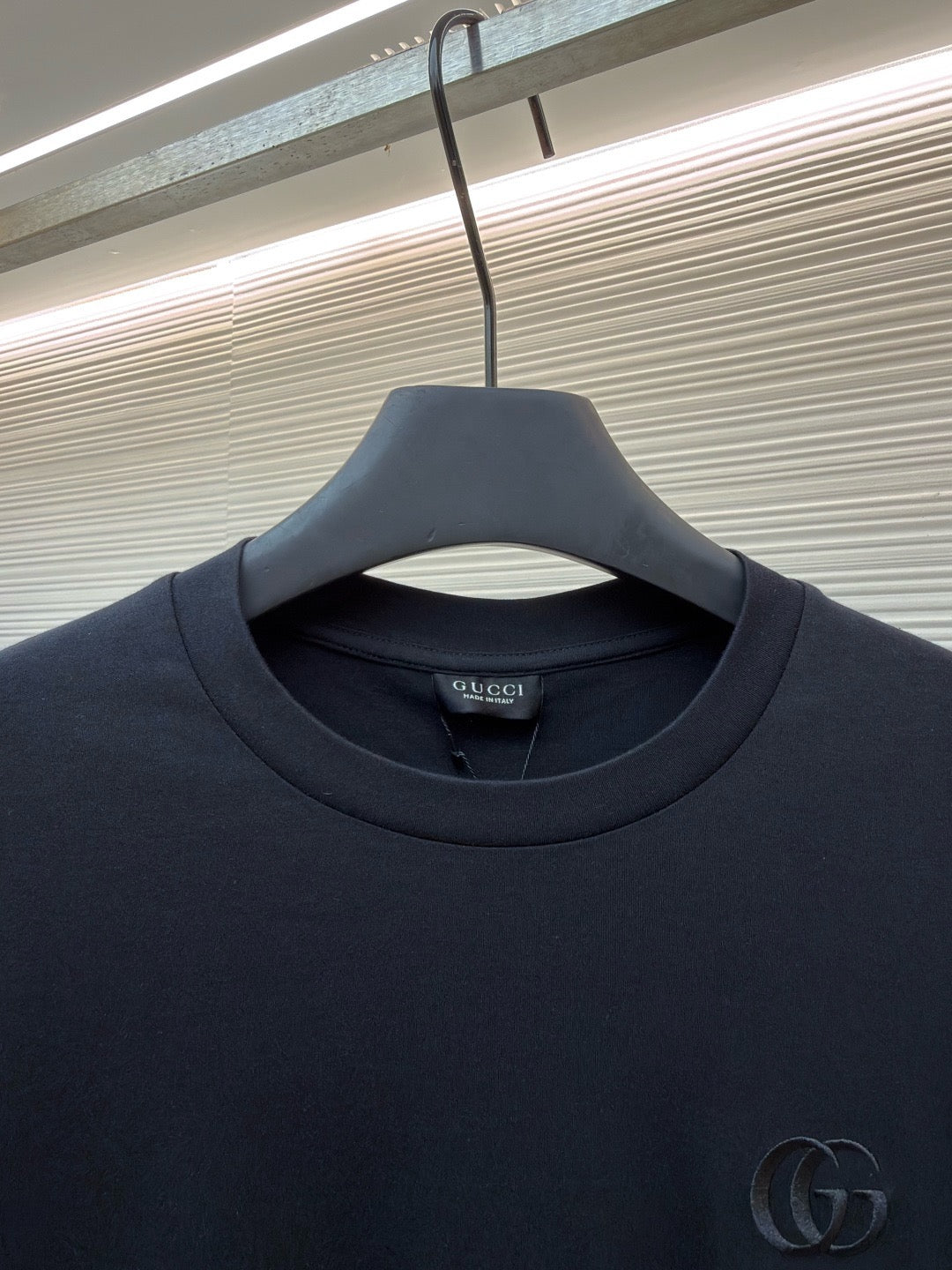 Gucci Rayon Jersey T-shirt with Embroidery "Black"