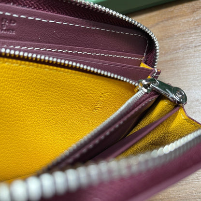Goyard Matignon GM Wallet "Burgundy"