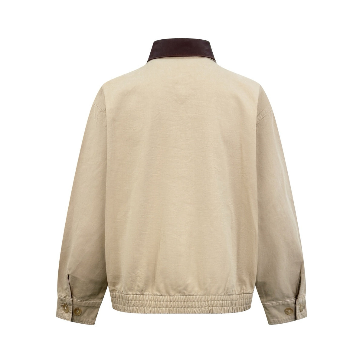 Prada Cotton Jacket with Leather Details "Cord"