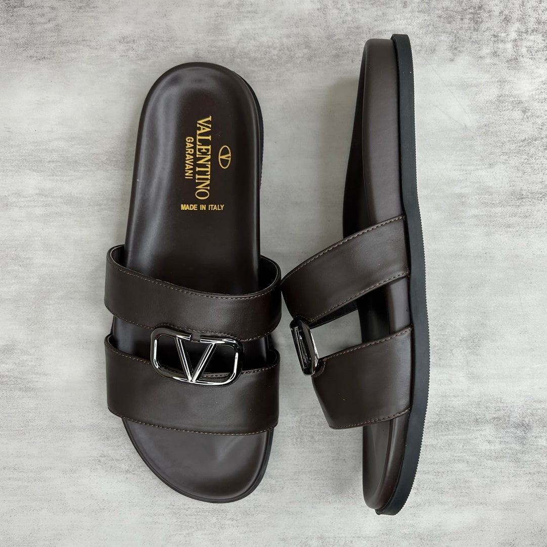 Valentino Garavani Slides "Brown"