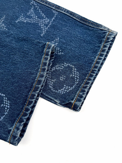 Louis Vuitto Monogram Denim Workwear Pants