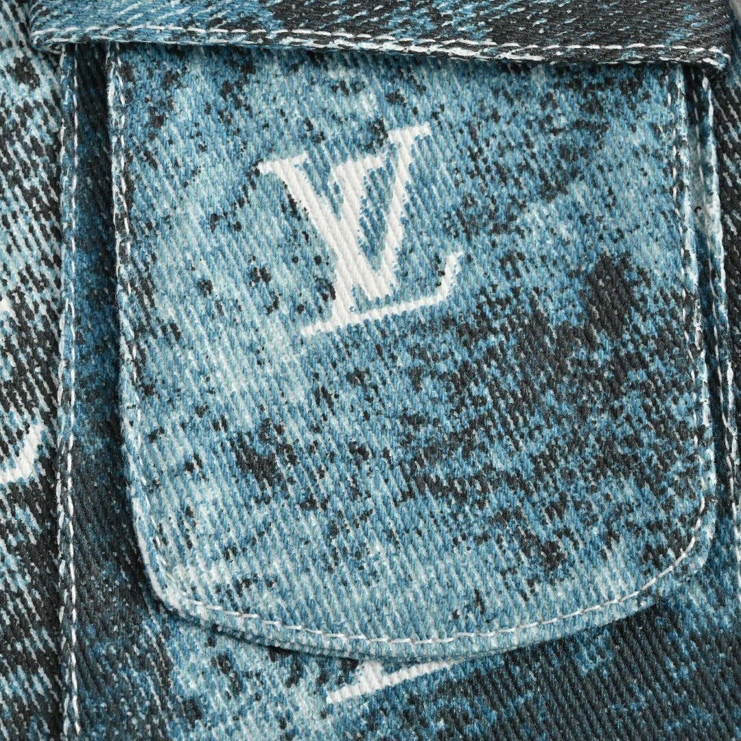 Louis Vuitton Gradient Monogram Denim Jacket
