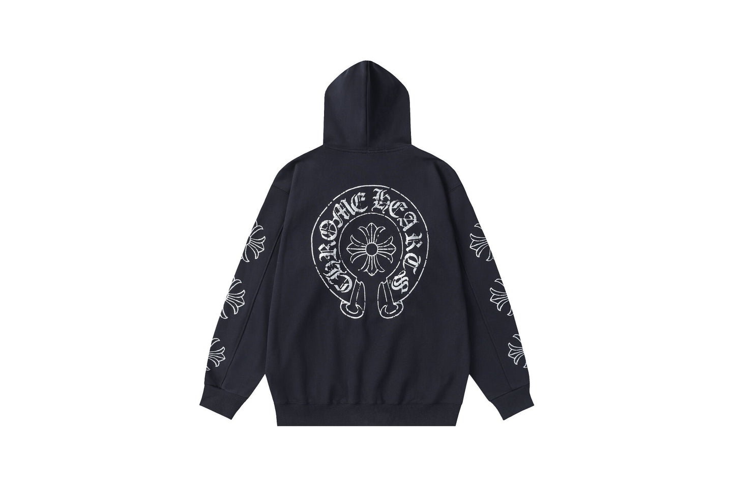 Chrome Hearts Hoodie "Black-White"