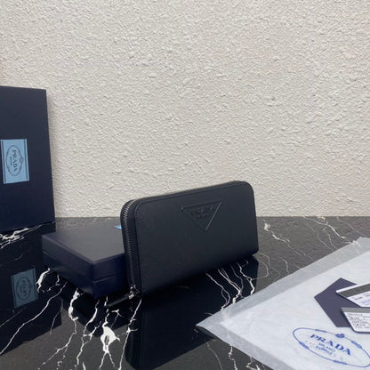 Prada Long Saffiano Leather Wallet