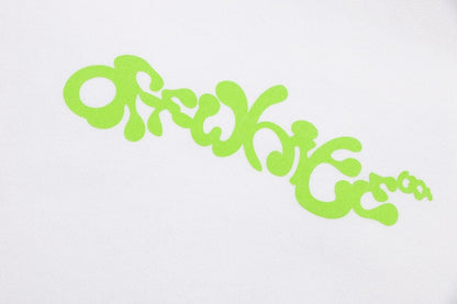 Off-White Opposite Arrow Boxy Hoodie "White-Lime"