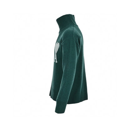 Ami Paris Ami De Coeur Sweater "Green"