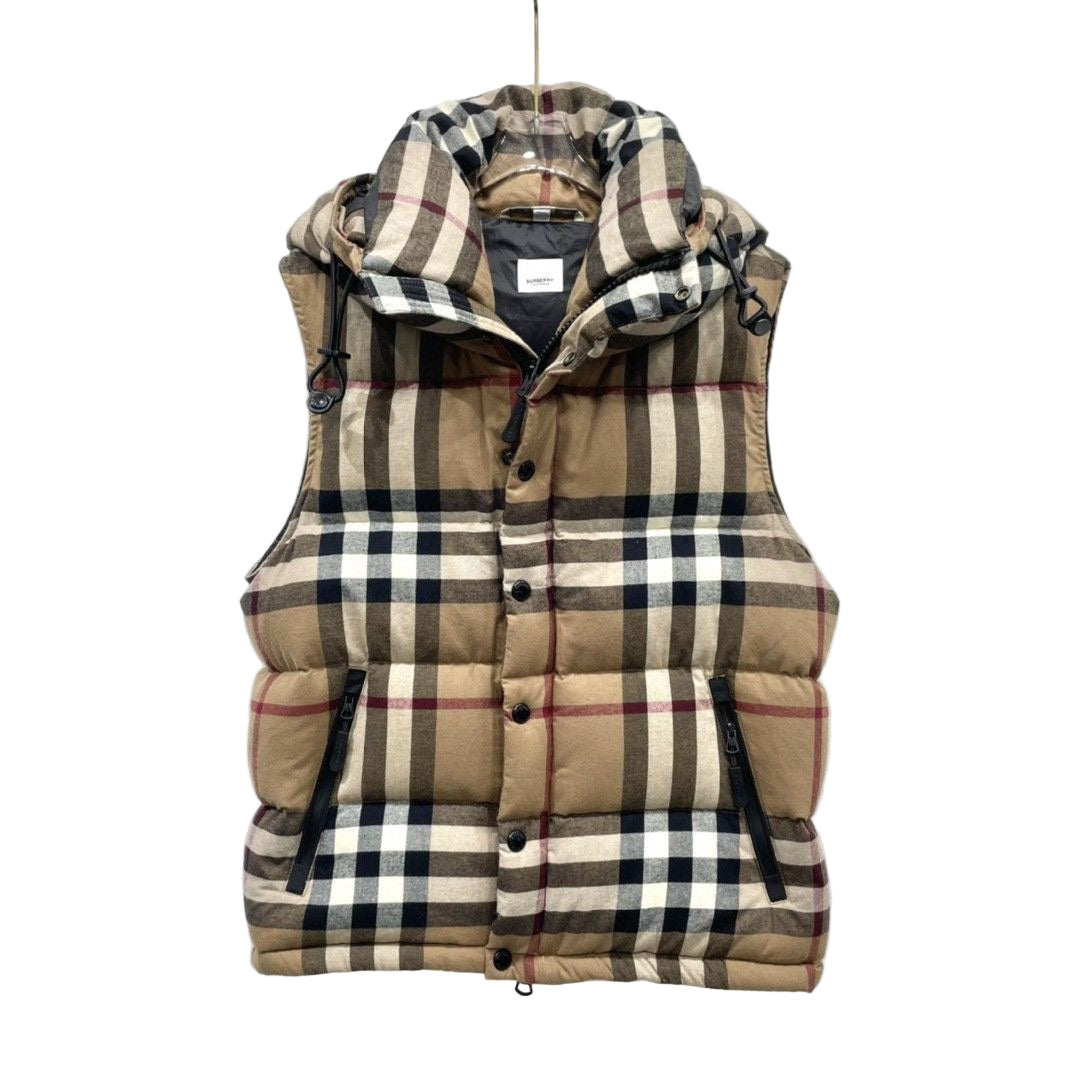 Burberry Detachable Sleeve Down Jacket "Brown"