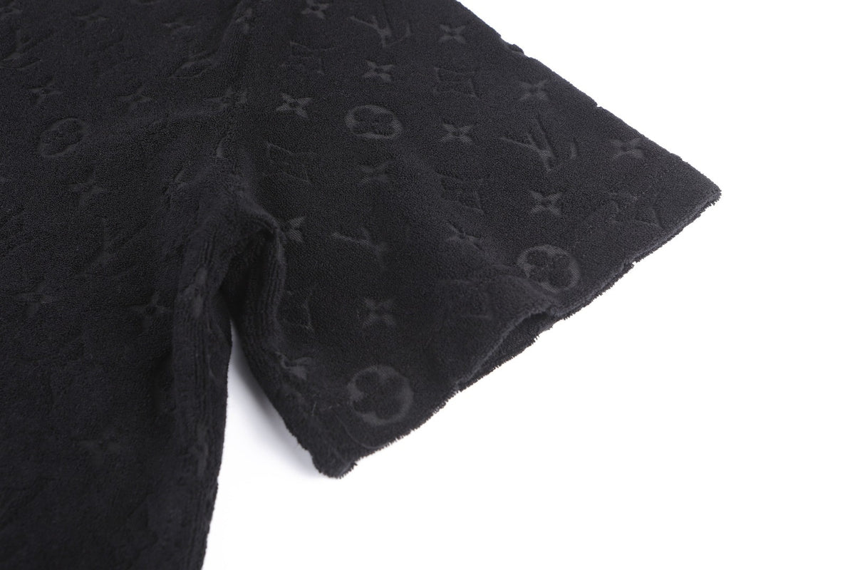 Louis Vuitton Monogram French Terry T-Shirt "Black"