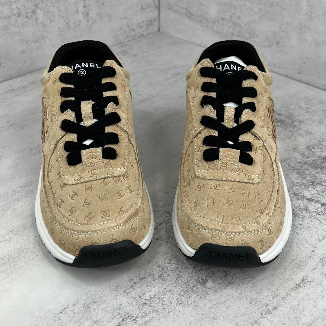 Chanel 22A "Beige All Over Logo"