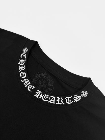 Chrome Hearts Neck Logo T-Shirt "Black"