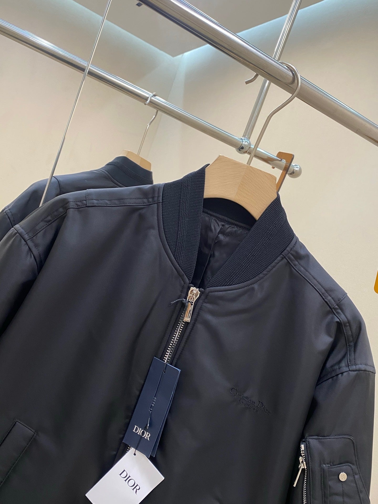 Dior Saddle Pocket Bomber Jacket "Black"