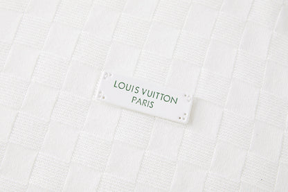 Louis Vuitton Damier Terry Tennis T-Shirt "Milky White"