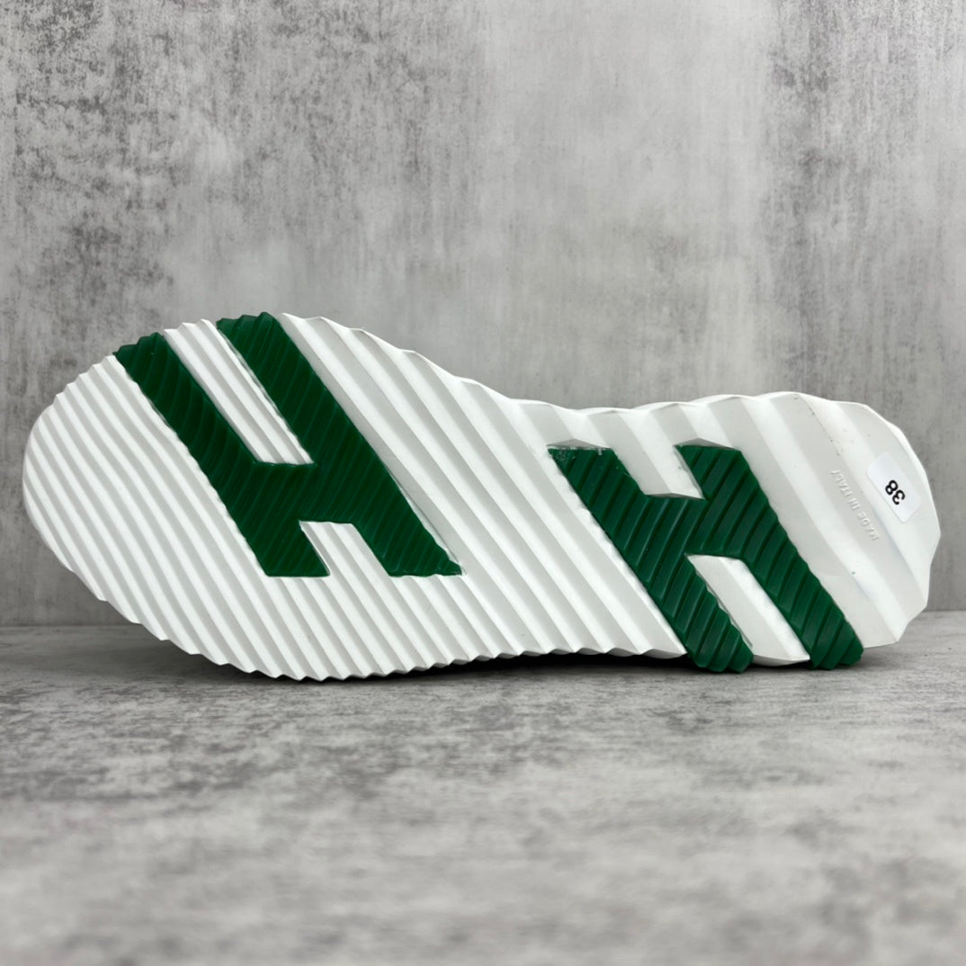 Hermes Bouncing Sneakers "White-Green"