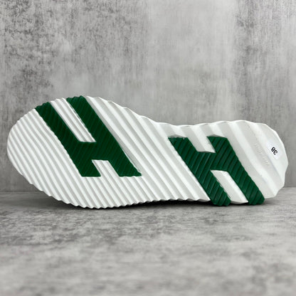 Hermes Bouncing Sneakers "White-Green"