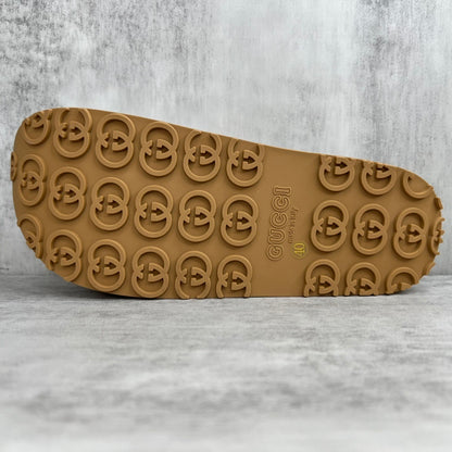 Gucci Slides "Brown"