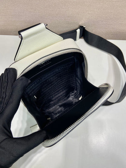 Prada Brique Saffiano Leather Bag