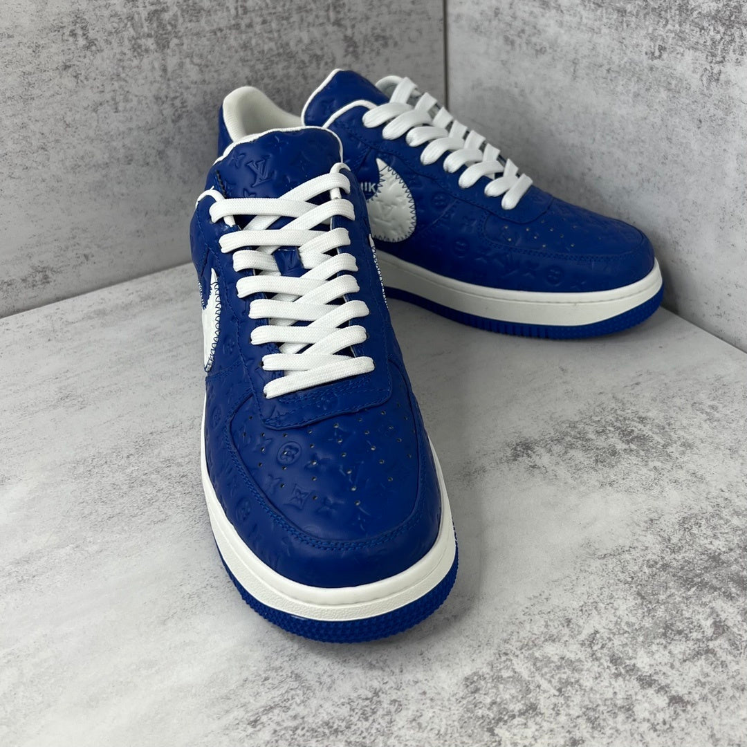 Louis Vuitton x Nike Air Force 1 "Blue"