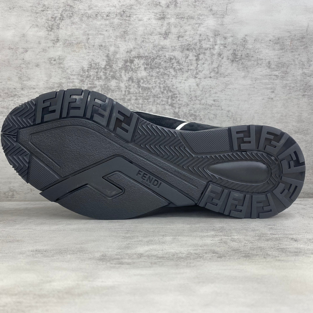 Fendi Flow "Black Suede"
