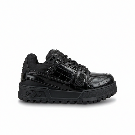 Louis Vuitton Maxi "Black Crocodile Pattern"