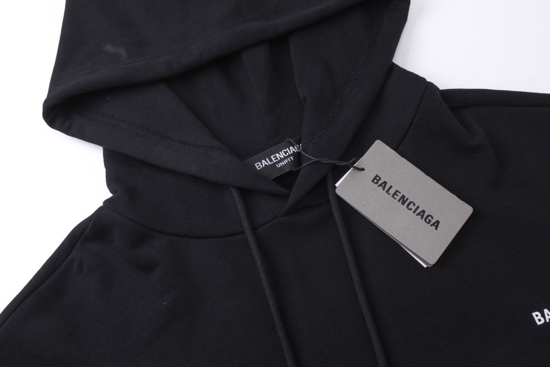 Balenciaga Hoodie "Black-White"