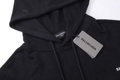 Balenciaga Hoodie "Black-White"