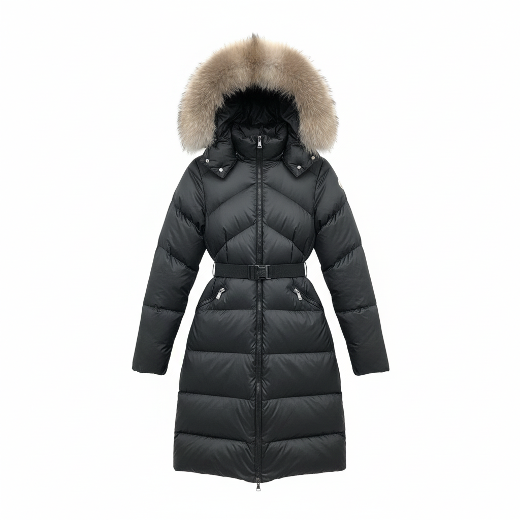 Moncler Lalteron Long Down Jacket "Black"