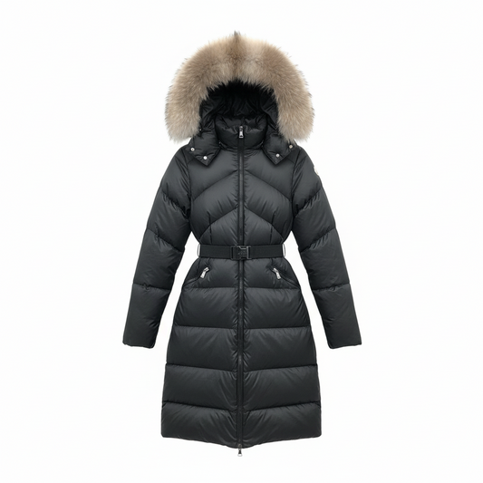 Moncler Lalteron Long Down Jacket "Black"