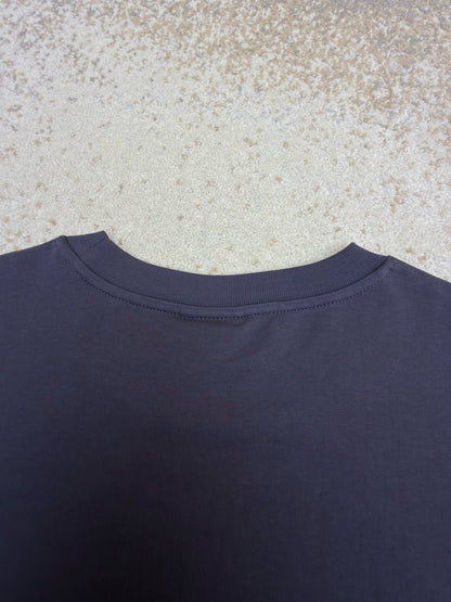Gucci Cotton Jersey T-shirt with Devoré Detail "Grey"