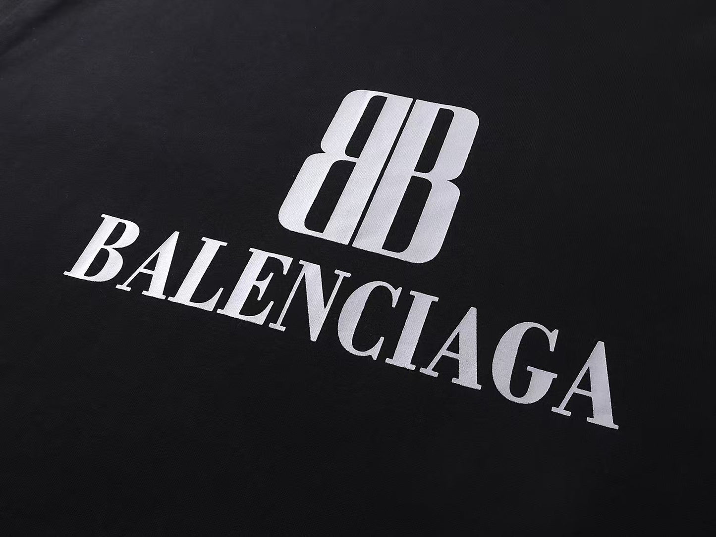 Balenciaga Nano BB T-Shirt "Black"