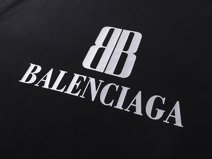 Balenciaga Nano BB T-Shirt "Black"