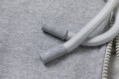 Louis Vuitton Graffiti Hoodie "Grey"