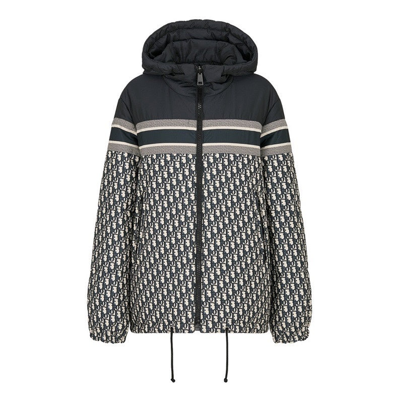 Dior Reversible Down Jacket "White" and "Blue"