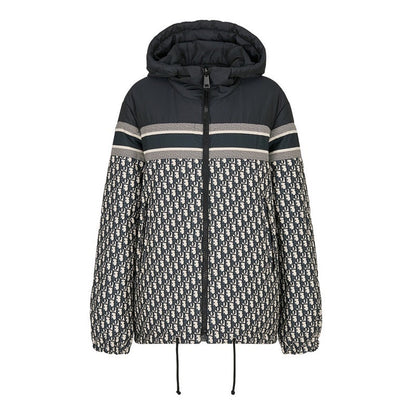 Dior Reversible Down Jacket "White" and "Blue"