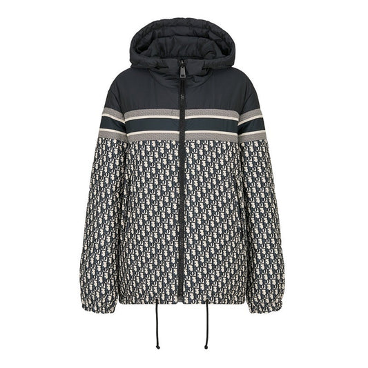 Dior Reversible Down Jacket "White" and "Blue"