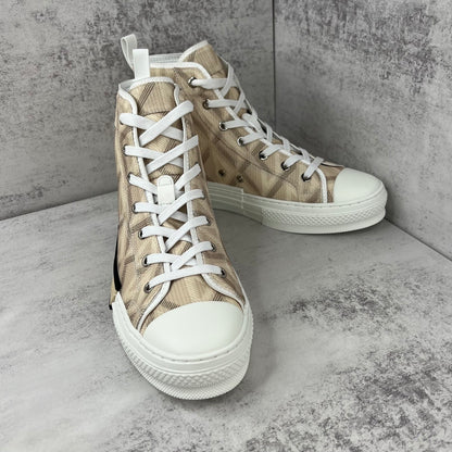 Dior B23 High-Top "Beige CD Diamonds"