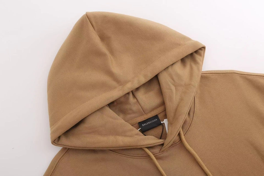 Balenciaga Paris Laurel Hoodie "Brown"