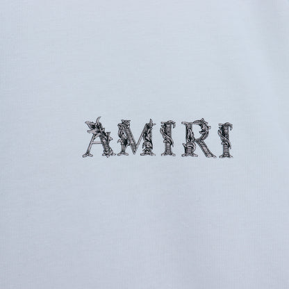 Amiri MA Baroque Logo T-Shirt "White"