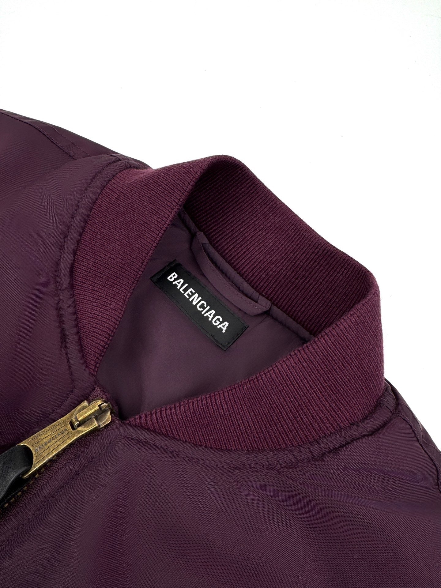Balenciaga Bomber Jacket "Burgundy"