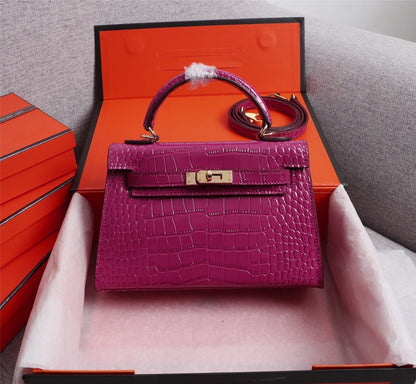 Hermès Aligator Leather Mini Kelly 20