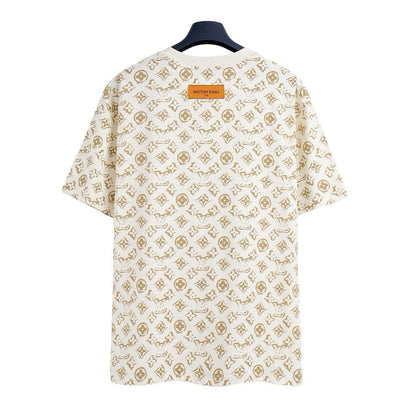 Louis Vuitton Monogram T-Shirt "White-Beige"