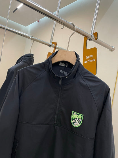Dior Mountain Pullover Overshirt "Black Blended Cotton Twill"